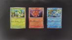 Bulbasaur Charmander Squirtle SVP 046 047 048 promo, Ophalen of Verzenden, Zo goed als nieuw, Meerdere kaarten