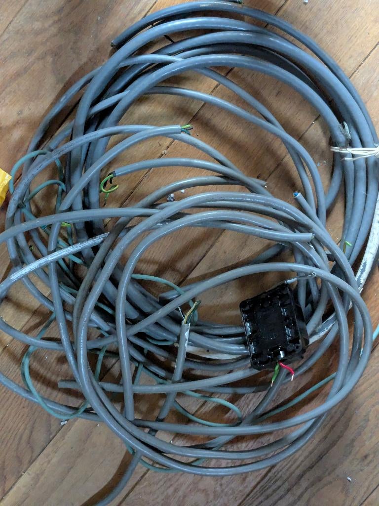 divers stroomkabel in een koop vaste prijs, Tuin en Terras, Ophalen, Gebruikt