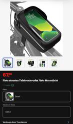 Fiets Stuurtas Telefoonhouder Waterdicht, Fietsen en Brommers, Fietsaccessoires | Fietstassen, Ophalen of Verzenden, Nieuw