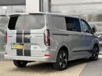 Ford Transit Custom 320 170 PK Sport Dubbel Cabine AWD | 2x, Auto's, Automaat, 12 maanden, Gebruikt, Zwart