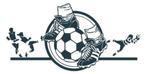 Muursticker figuursticker voetbal, The River House, Info@theriverhouse.nl, Nieuw, Ophalen of Verzenden