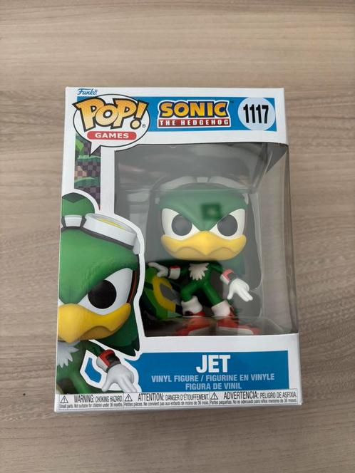 Jet #1117 Funko Pop! Games Sonic the Hedgehog, Verzamelen, Poppetjes en Figuurtjes, Zo goed als nieuw, Ophalen of Verzenden