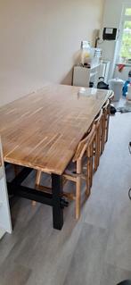 Ikea tafel skogsta groot, 100 tot 150 cm, 200 cm of meer, Ophalen of Verzenden, Zo goed als nieuw