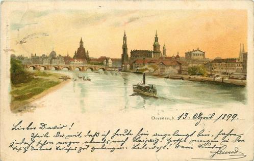 (379-123-003) Dresden, Verzamelen, Ansichtkaarten | Buitenland, Duitsland, Voor 1920, Verzenden