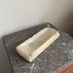 Rechthoekige onyx schaal in crème tinten, Ophalen of Verzenden