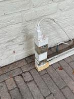 Elektrische Gordijnrail, Huis en Inrichting, Stoffering | Gordijnen en Lamellen, Ophalen, Gebruikt, Wit, 200 cm of meer