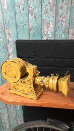 Leuke decoratie metalen filmocoop filmprojector, Ophalen of Verzenden, Zo goed als nieuw