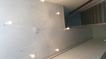 Witte spider hanglamp 6 lampen beschikbaar voor biedingen