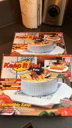 Microwaveable hotplate 2x, Ophalen of Verzenden, Zo goed als nieuw