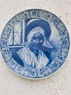 Prachtig Delftsblauw wandbord, Chemkefa Maastricht, Ophalen of Verzenden