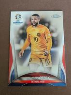 Memphis Depay Netherlands Topps Chrome Euro 2024, Hobby en Vrije tijd, Verzenden, Nieuw, Plaatje