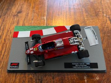 ️ Te koop: Ferrari 126 C2 – Mario Andretti – Italian GP 1982 beschikbaar voor biedingen