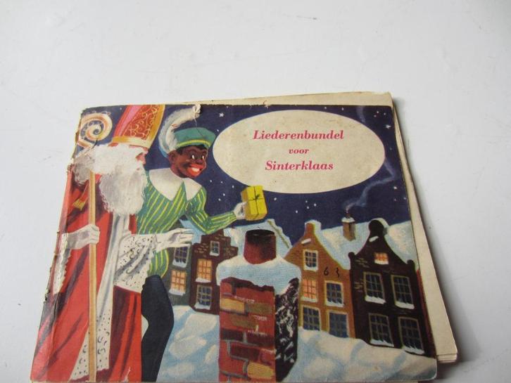 oud omkeerboekje Liederenbundel voor Sinterklaas/Kerstfeest, Diversen, Sinterklaas, Gebruikt, Ophalen of Verzenden