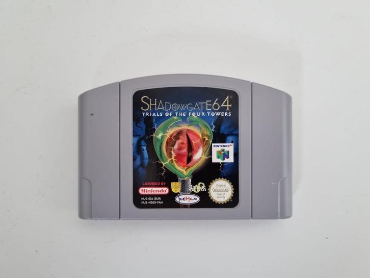 Shadowgate 64 - Nintendo 64, Spelcomputers en Games, Games | Nintendo 64, Zo goed als nieuw, Puzzel en Educatief, 1 speler, Vanaf 3 jaar