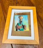 Originele Afrikaanse tekeningen ingelijst, Huis en Inrichting, Ophalen of Verzenden, Zo goed als nieuw