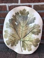 Wandbord met herfstblad, Ophalen of Verzenden