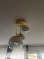 Moderne hanglamp, Huis en Inrichting, Ophalen, Zo goed als nieuw, Glas, Minder dan 50 cm