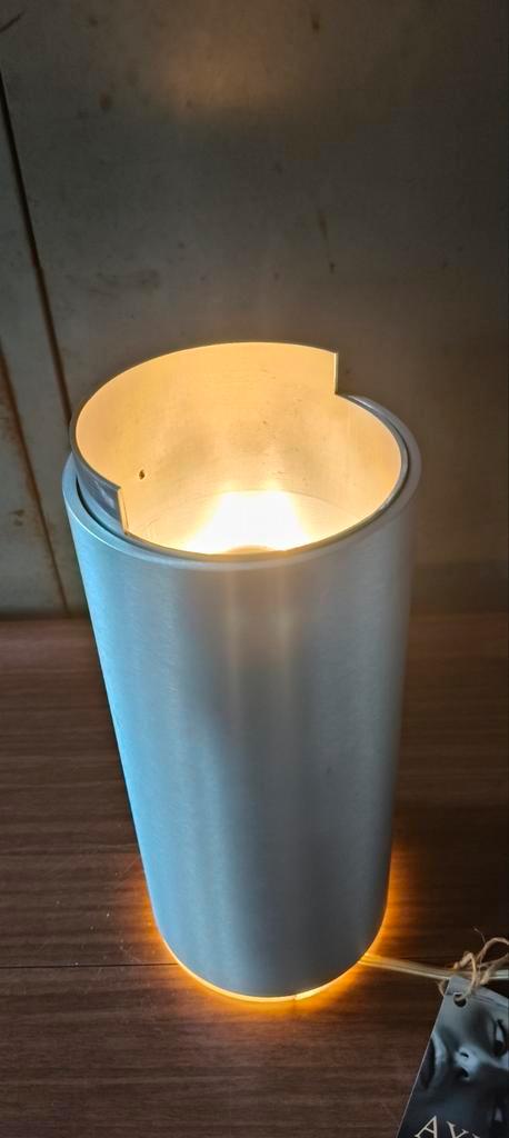 Axis 71 Tube T Lamp - Christophe Gevers Design 1974, Huis en Inrichting, Woonaccessoires | Prullenbakken, Gebruikt, Metaal, Minder dan 50 cm