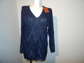 Missoni eerstelijns trui tuniek nacht blauw aztec glitterNie beschikbaar voor biedingen