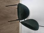 Eetkamerstoelen groen/geel, Huis en Inrichting, Stoelen, Ophalen, Gebruikt, Overige kleuren, Vier