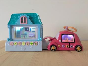 Vintage Pixel Chix huisje + auto beschikbaar voor biedingen