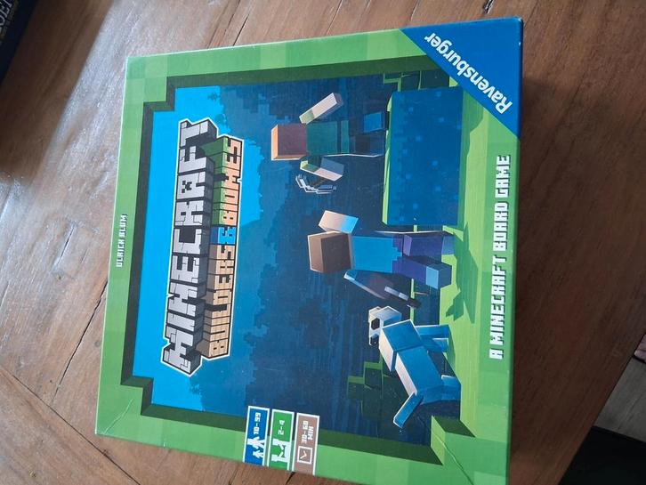 Minecraft bordspel, Hobby en Vrije tijd, Gezelschapsspellen | Bordspellen, Zo goed als nieuw, Ophalen of Verzenden