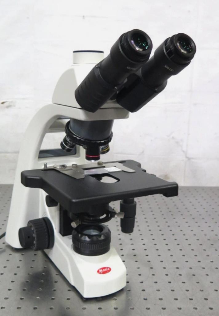 R200352 Motic BA310E Binoculaire microscoop, Audio, Tv en Foto, Optische apparatuur | Microscopen, Zo goed als nieuw, Minder dan 400x