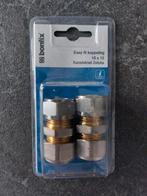 Easy fit koppeling 16x15 2 stuks, Ophalen of Verzenden, Nieuw, Minder dan 2 meter, Afvoer