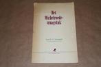 Het Wichelroede vraagstuk - Tenhaeff - 1950 !!, Ophalen of Verzenden, Gelezen
