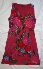 Leuke roze/rood/blauw gebloemde KING LOUIE jurk, Kleding | Dames, Knielengte, Gedragen, Ophalen, Maat 38/40 (M)