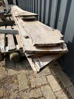 Eiken schaaldelen restpartij, Tuin en Terras, Ophalen, Zo goed als nieuw, 250 cm of meer, Planken