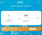 🌸AH glazen zegels, glazen actie 1 volle spaarkaart digitaal, Verzamelen, ., Albert Heijn, Ophalen of Verzenden, .