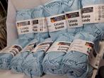 10 Bollen Katoen - Ice Blue - Catania Grande, Ophalen of Verzenden, Nieuw, Breien of Haken, Wol of Garen