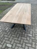 Nieuwe massief eiken tafelblad, 240 x 100, Huis en Inrichting, Tafels | Eettafels, Ophalen, Zo goed als nieuw, Rechthoekig, 200 cm of meer