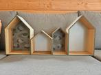 Wanddecoratie huisjes, Ophalen of Verzenden, Zo goed als nieuw