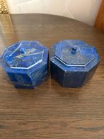 Lapis Lazuli Sieradendoosjes - Set van 2 - Handgemaakt, Ophalen of Verzenden