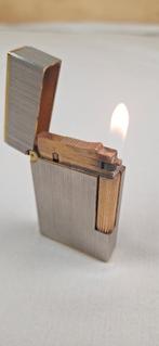 Originele Dupont Ligne 2 Aansteker – Palladium/Gold, Verzamelen, Ophalen of Verzenden, Zo goed als nieuw, Aansteker