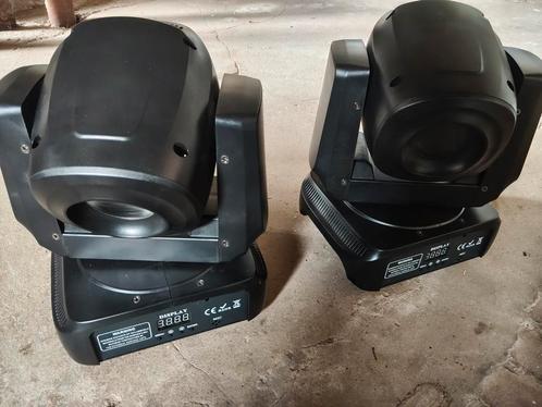 Moving heads 85 watt spot, Muziek en Instrumenten, Licht en Laser, Zo goed als nieuw, Licht, Geluidgestuurd, Kleur, Stroboscoopeffect