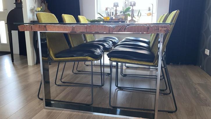 Rofra Home Railway Eettafel, Huis en Inrichting, Tafels | Statafels, Gebruikt, Ophalen