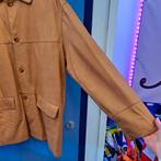 Arma suede leren camel bruine jas met knopen maat 52 48341, Maat 52/54 (L), ., Zo goed als nieuw, .
