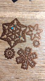 Sneeuwvlok Standjes Knutselset, Ophalen of Verzenden, Gebruikt, Knutselwerk