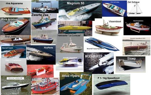 RC modelboot bouwtekeningen, Hobby en Vrije tijd, Modelbouw | Radiografisch | Overige, Ophalen of Verzenden