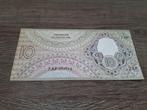 Vrijwel UNC biljet 10 gulden Staalmeester, 1943, Postzegels en Munten, Bankbiljetten | Nederland, Ophalen of Verzenden, 10 gulden