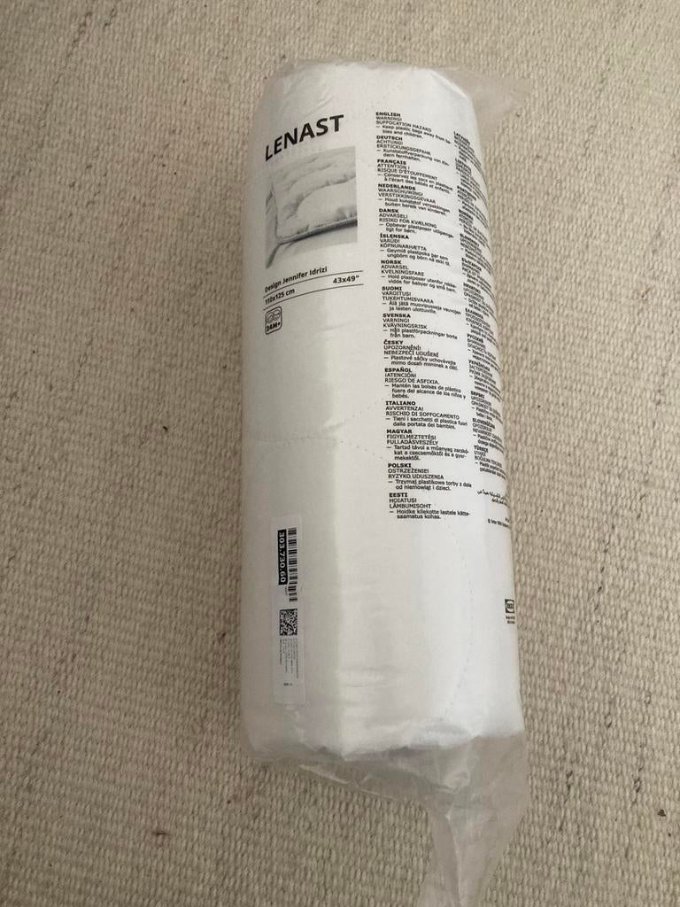 IKEA Lenast peuterdekbed NIEUW, Kinderen en Baby's, Kinderkamer | Beddengoed, Ophalen, Jongetje of Meisje, Wit, Dekbedovertrek