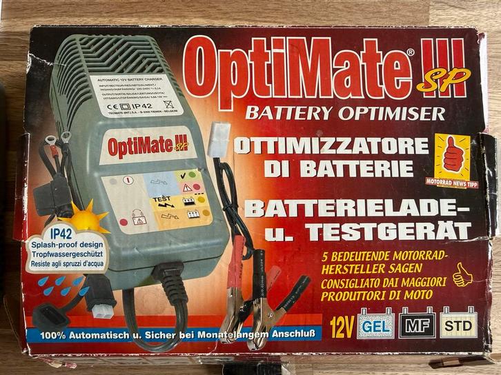 Optimate 3, druppellader, Auto-onderdelen, Accu's en Toebehoren, Universele onderdelen, Gebruikt, Ophalen of Verzenden