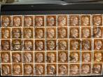 45 gestempelde duitse postzegels wo2 - 3 pfennig, Ophalen, Duitsland