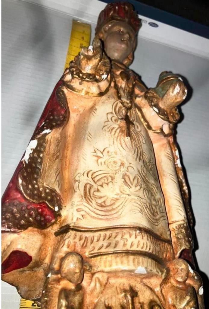 Heilig kindje van Praag ,antiek erg mooi, Antiek en Kunst, Antiek | Religie, Ophalen of Verzenden