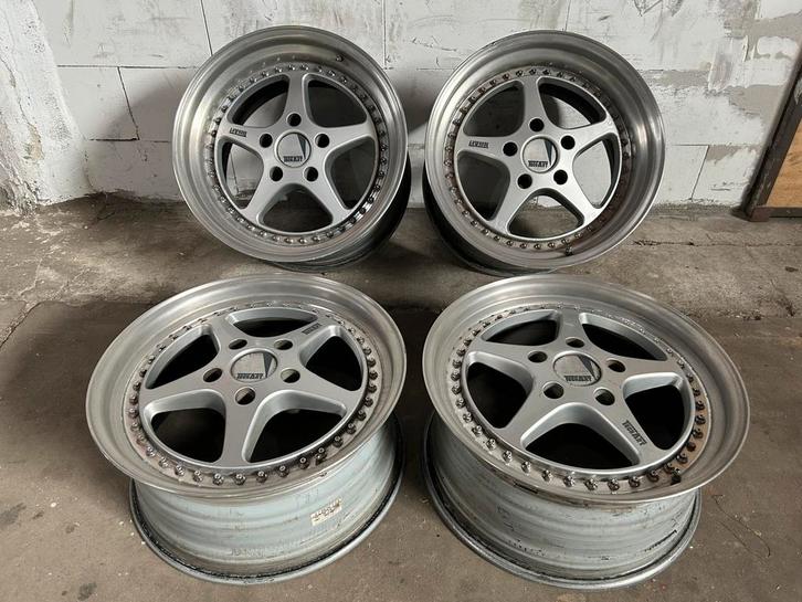 Originele 3-delige 18 inch Porsche Techart OZ Mito velgen, Auto-onderdelen, Banden en Velgen, Velg(en), Zomerbanden, 18 inch, Nieuw