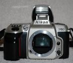 Nikon F60 body - 'zilveren' uitvoering, Audio, Tv en Foto, Fotocamera's Analoog, Ophalen, Zo goed als nieuw, Spiegelreflex, Nikon