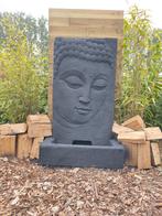 Mooie grote nieuwe Buddha waterfontein beton waterornament, Beton, Ophalen of Verzenden, Zo goed als nieuw, Fontein
